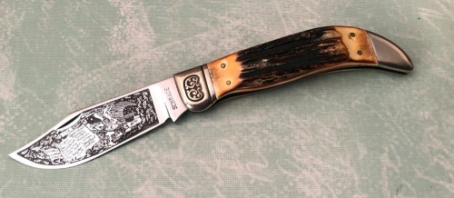 Schrade Stag 13 Colony Set Clasp #0002