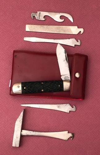 Utica Cutlery Six Blade Tool Knife