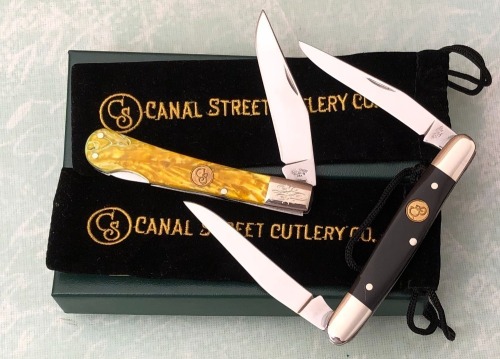 Pair of Canal Street: Muskrat and Pinched Lockback