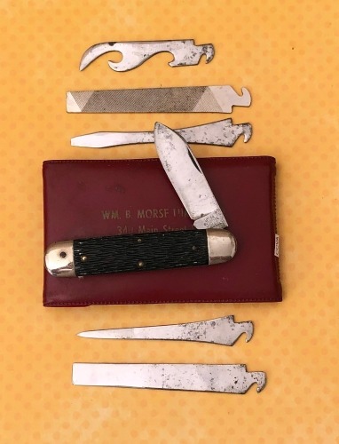 Utica Cutlery Six Blade Tool Knife