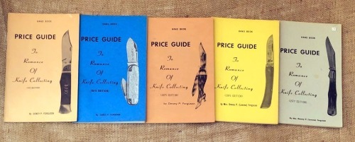 Five Price Guides to Romance of Knife Collecting