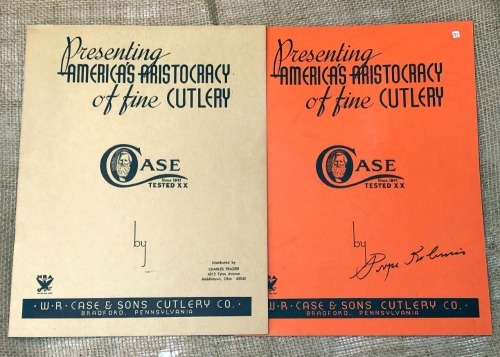 Two Books: Both Presenting America's Aristocracy of Fine Cutlery CASE