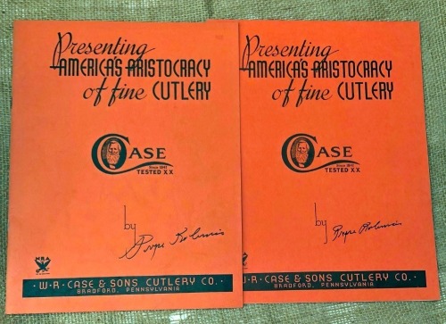 Two Books: Both Presenting America's Aristocracy of Fine Cutlery CASE