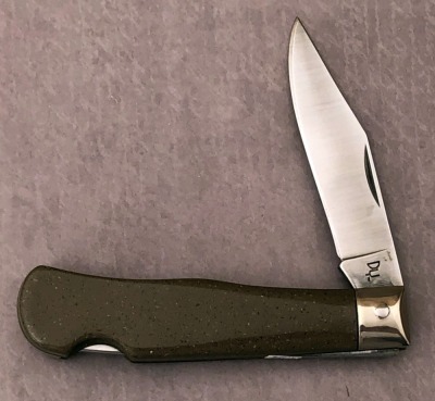 David Yellowhorse Stone handled Lockback