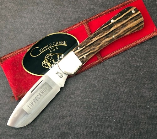 Bob Cargill Tippecanoe Stag Bolster Lock