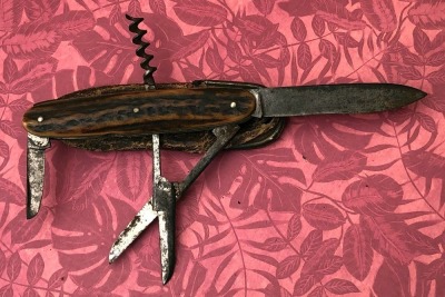 Etched Ewald Busch Elberfeld Stag Utility - 2