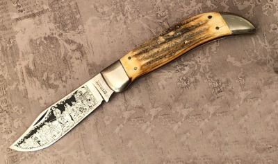 Schrade Stag Custer & Trail of Tears - 2