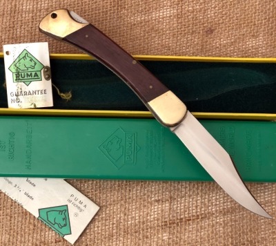 970 Puma Game-Warden Wood Lockback - 2