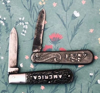 Frary and Russell Metal Handle Folders - 2