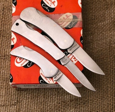 Three Case Centennial Metal Lockbacks - 2