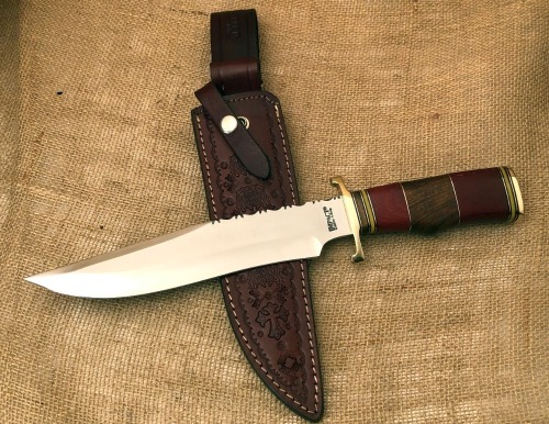 Impact Knives Wood and Micarta Fighter