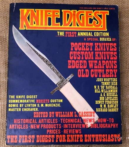 Knife Digest First Edition 1974