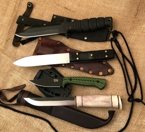 Four Fixed Blades