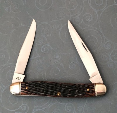 Schrade Walden Peachseed Bone Muskrat - 2