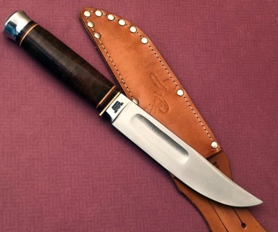 Carl Schlieper Eye Brand Jim Bowie Leather Hunter - 2
