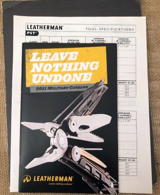 Lot of Leatherman Catalogs and Brochures - 7