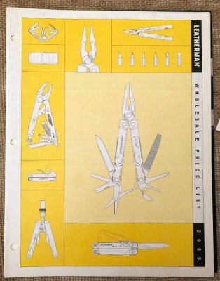 Lot of Leatherman Catalogs and Brochures - 10