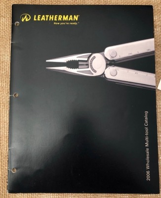 Lot of Leatherman Catalogs and Brochures - 12