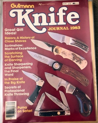 Binder with Gutmann Knife Annuals from 1980-1993 - 3