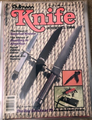 Binder with Gutmann Knife Annuals from 1980-1993 - 6