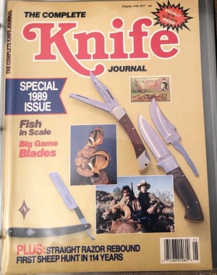 Binder with Gutmann Knife Annuals from 1980-1993 - 9