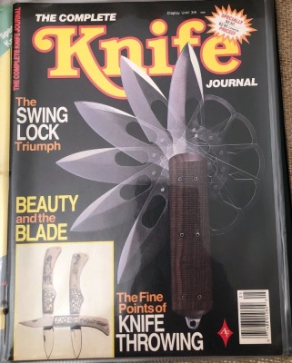 Binder with Gutmann Knife Annuals from 1980-1993 - 10