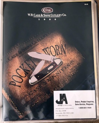 Binder Full of Case Catalogs - 2