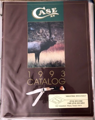 Binder Full of Case Catalogs - 10