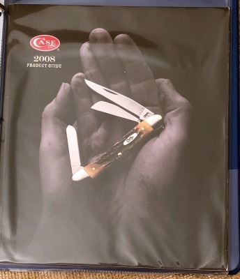 Binder Full of Case Catalogs - 20