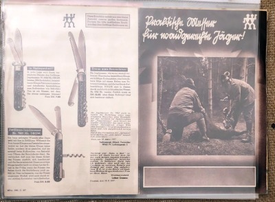 Lot of J.A. Henckels Zwilling's Catalogs all In German - 6