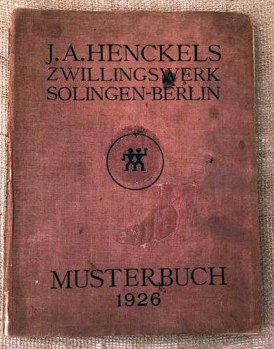 1926 J.A. Henckels Catalog in German