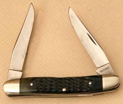 Case 70's 1 Dot Bone Muskrat - 2