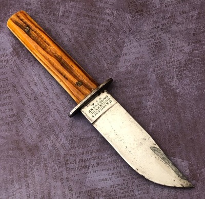 Camillus 4-line Sword Brand Jigged Bone Hunter - 2