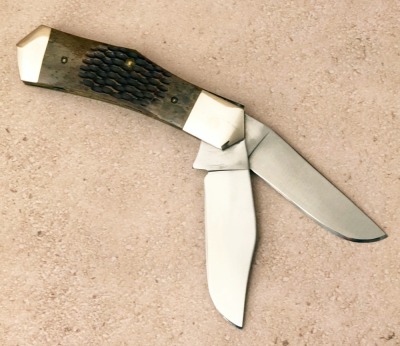 Cripple Creek Green Bone Two Blade - 2