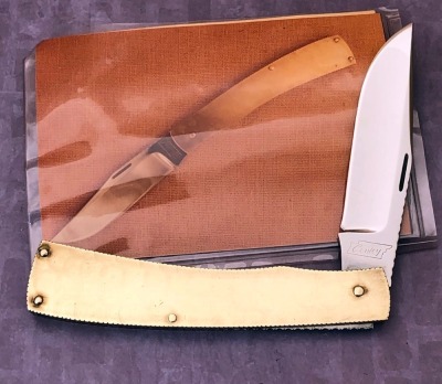Bob Conley Brass Folding Hunter
