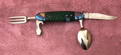 Allen Cates Fileworked Camping Knife - 2