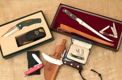 Six Schrade and Grohman Ducks Unlimited