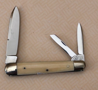 Cattaraugus Exhibition Bone Sleeveboard Whittler - 2