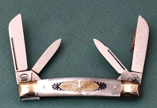 Fight'n Rooster Color Etched Pearl Congress