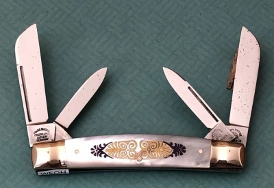 Fight'n Rooster Color Etched Pearl Congress