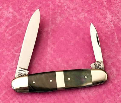 Fight'n Rooster Black Lip Pearl Two Blade - 2