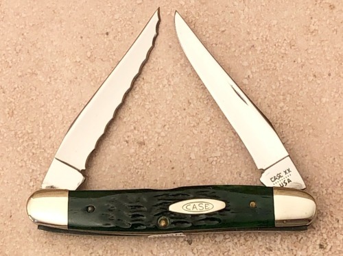 Case Green Bone Muskrat 1981