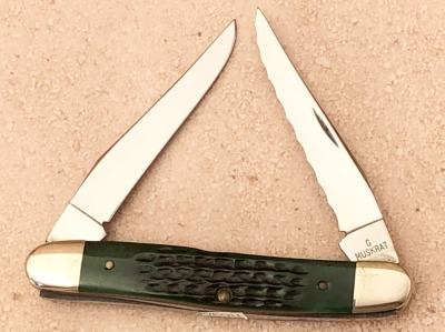 Case Green Bone Muskrat 1981 - 2