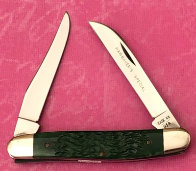 Case Green Bone Hawbaker's Special Muskrat 1982 - 2