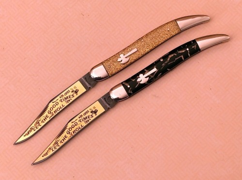 Pair of Fight'n Rooster Let the Good Times Roll Texas Toothpicks