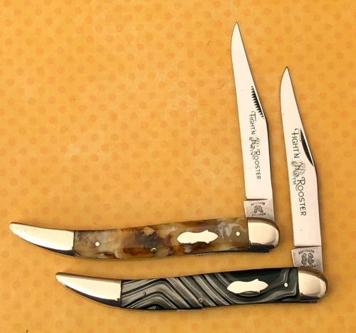 Pair of Fight'n Rooster Texas Toothpicks