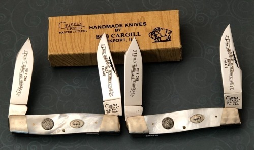 Pair of Pearl Cripple Creek Old Fort NKCA 1992 20th Anniv