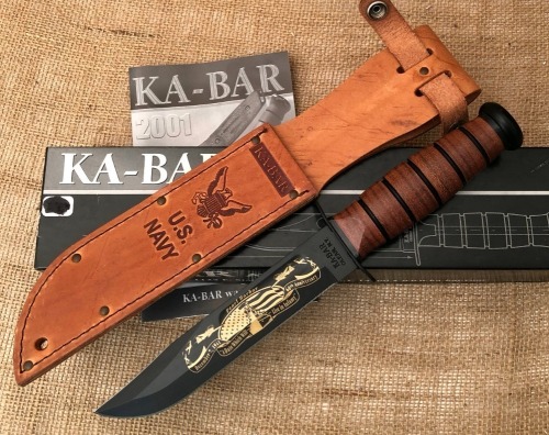 Ka-Bar US Navy Leather Pearl harbor Commemorative