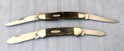 Case Bone Muskrat and Canoe