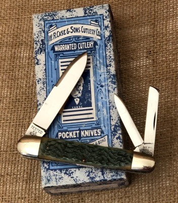 Case Classic Green bone Whittler - 2
